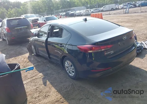 2017 Hyundai Elantra Se z USA, uszkodzony, nr VIN KMHD74LF7HU355011